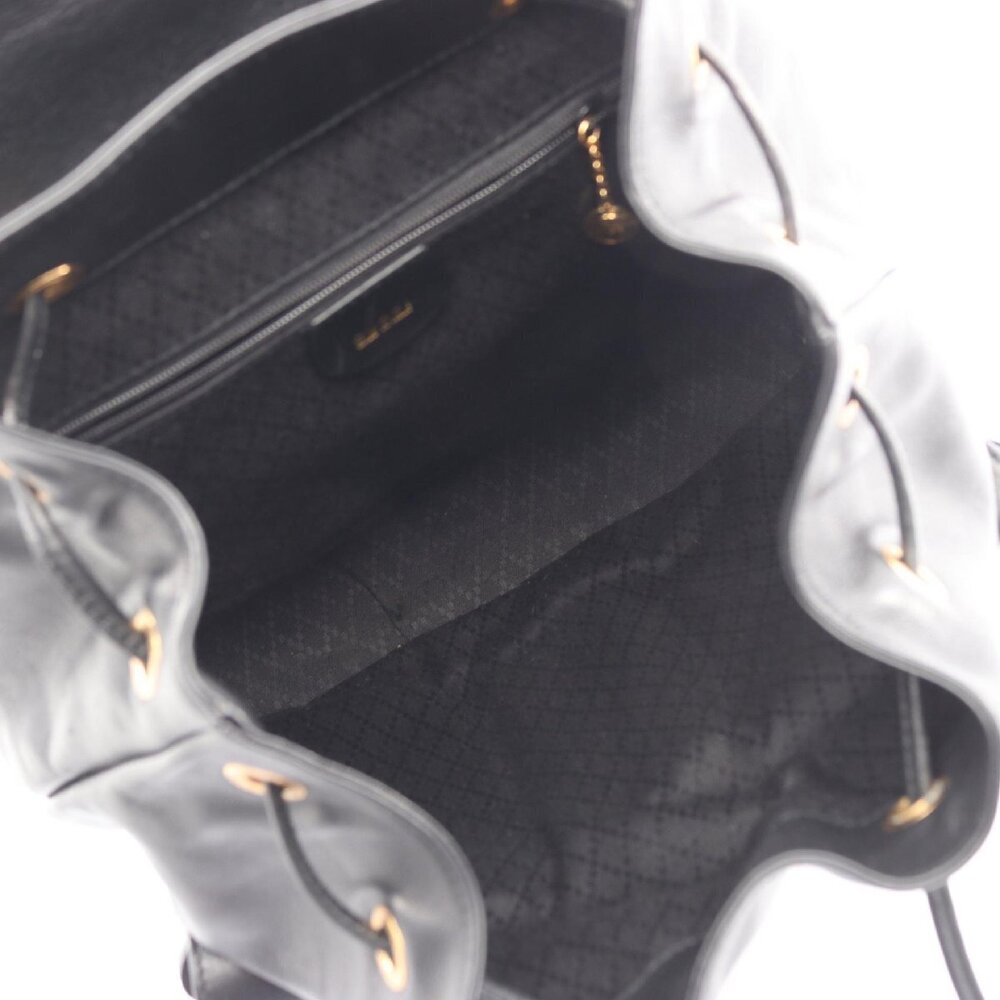 Gucci Bamboo Backpack Leather Black - Picture 4 of 9